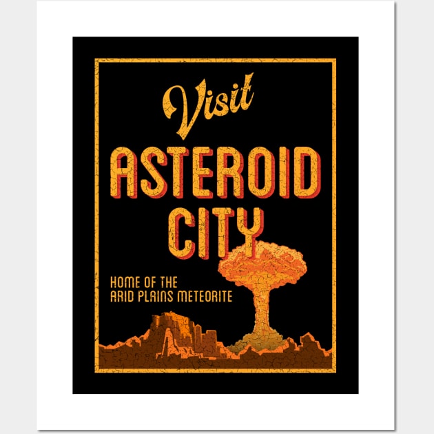 Visit Asteroid City Wall Art by Barn Shirt USA